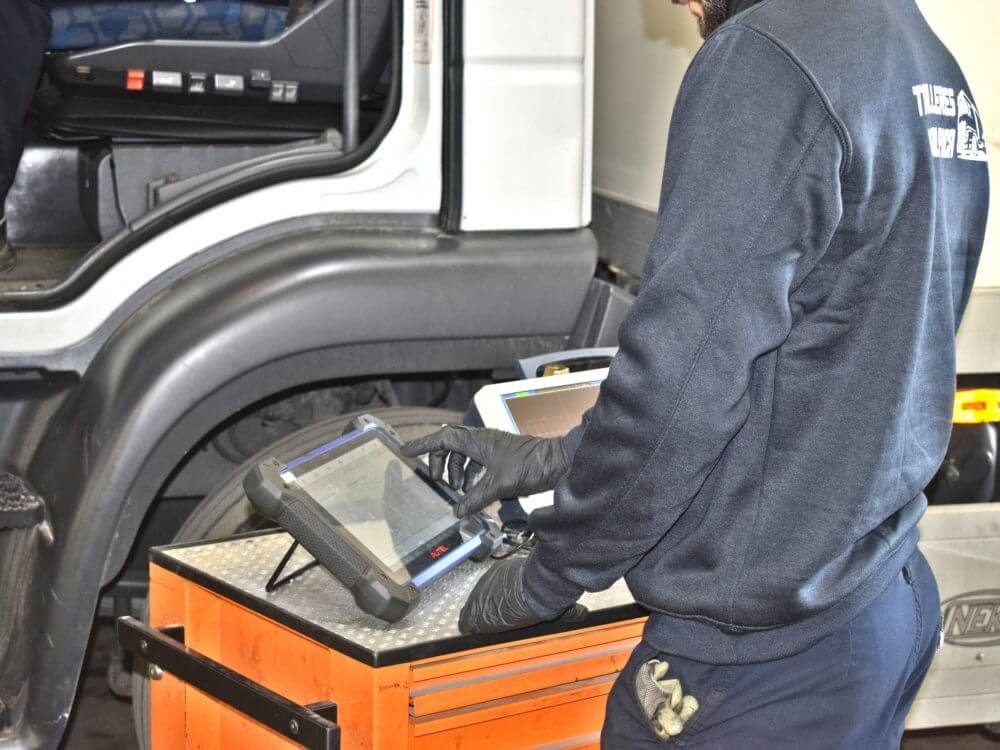 Diagnosis Taller multimarca de reparación de vehículos Prueba de diagnosis